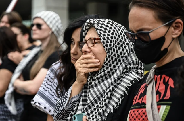 Washington'daki Gösteride Medyanın Gazze'ye Yönelik Haberleri Eleştirildi
