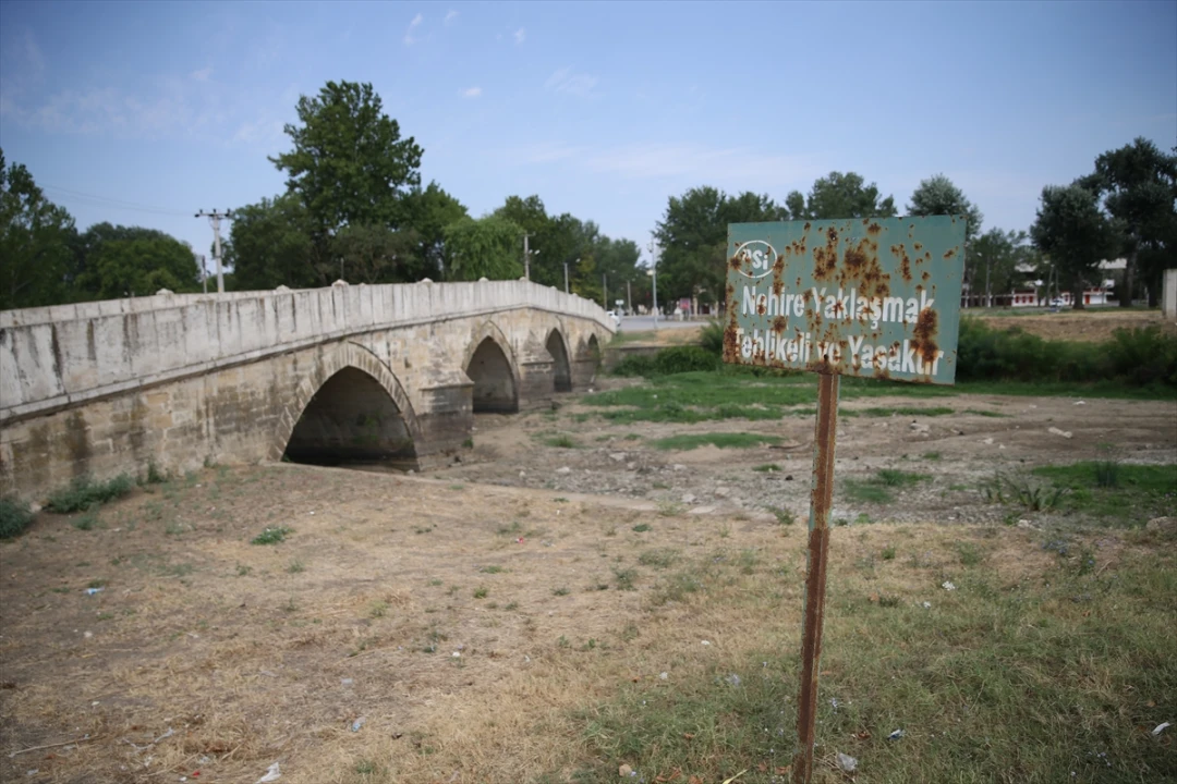 Edirne'nin Tunca ve Meriç Nehirlerindeki Su Seviyesi Endişe Yaratıyor