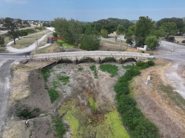 Edirne'nin Tunca ve Meriç Nehirlerindeki Su Seviyesi Endişe Yaratıyor