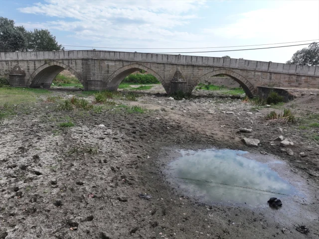 Edirne'nin Tunca ve Meriç Nehirlerindeki Su Seviyesi Endişe Yaratıyor