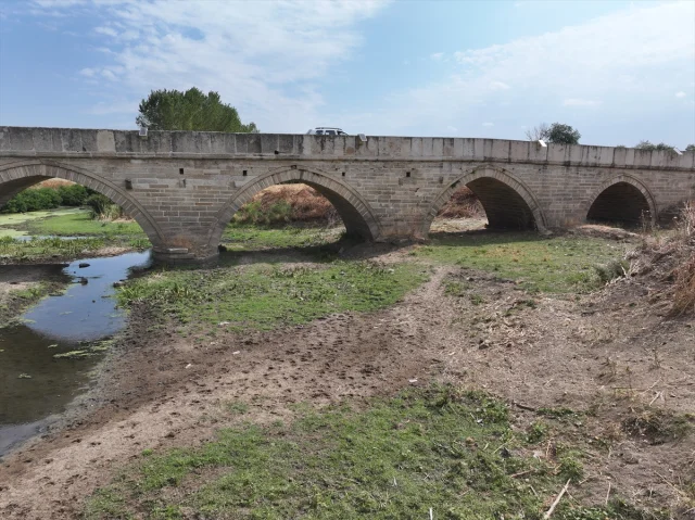 Edirne'nin Tunca ve Meriç Nehirlerindeki Su Seviyesi Endişe Yaratıyor