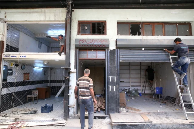 Hatay Uzun Çarşı'da Restorasyon Çalışmaları Tüm Hızıyla Devam Ediyor