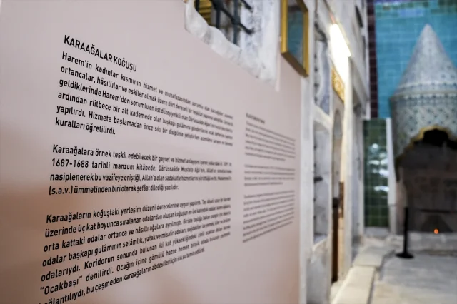 Topkapı Sarayı'nın Gizemli Karaağalar Koğuşu Ziyarete Açıldı
