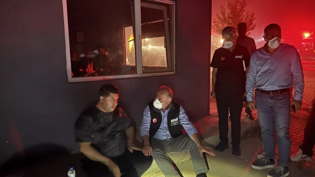 Çorum Organize Sanayi Bölgesi'ndeki Tekstil Fabrikası Yangını Kontrol Altına Alındı