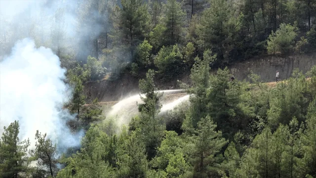 Karabük'te Yeniden Başlayan Orman Yangınına Müdahale Genişletiliyor