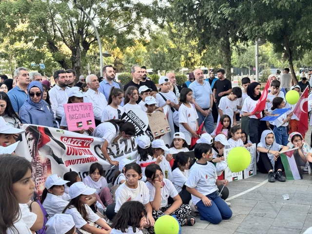 Siirt Halkı Gazze İçin Adalet Yürüyüşünde Buluştu