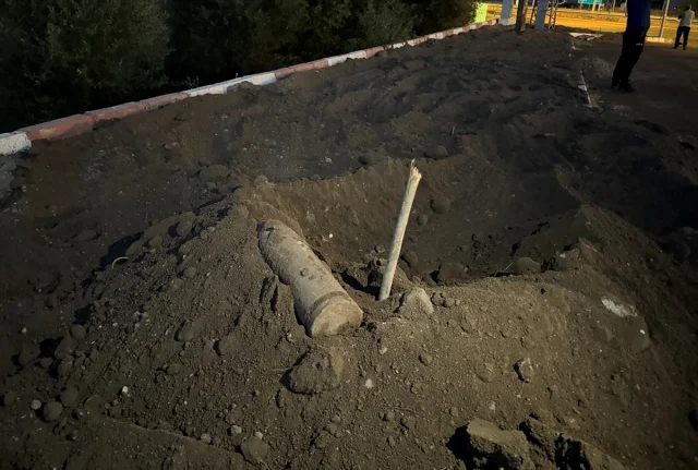 Erzurum'da Peyzaj Çalışmasında 150 Yıllık Savaş Kalıntıları Ortaya Çıktı