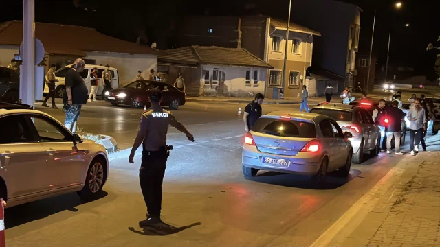 Edirne’deki Alkollü Araç Sürücüsünün Kaçış Denemesi Başarısız Oldu