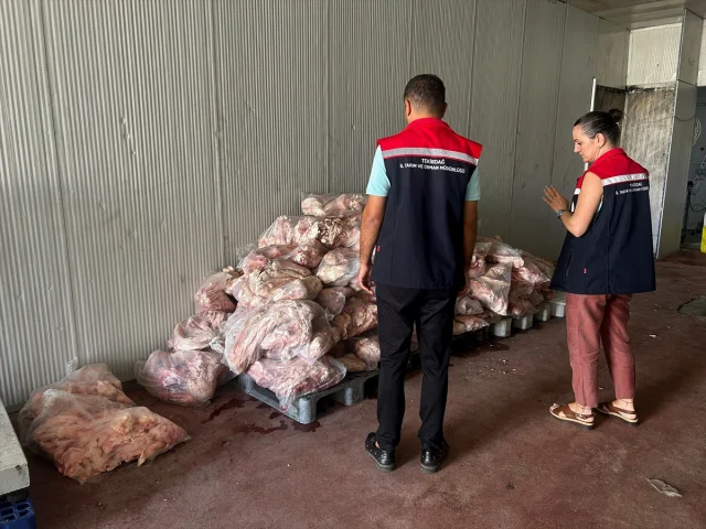 Tekirdağ'da Hijyen Kurallarına Uymayan Gıda Deposu Büyük Cez...