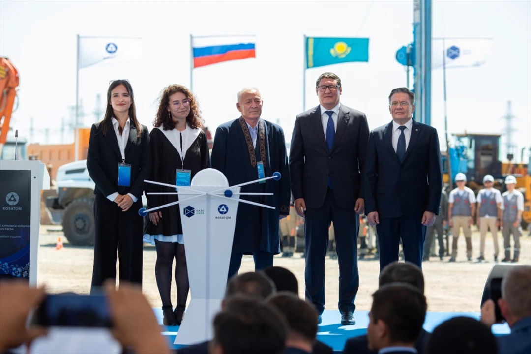 Kazakistan'ın İlk Nükleer Santrali İçin İnşaat Çalışmaları Başladı