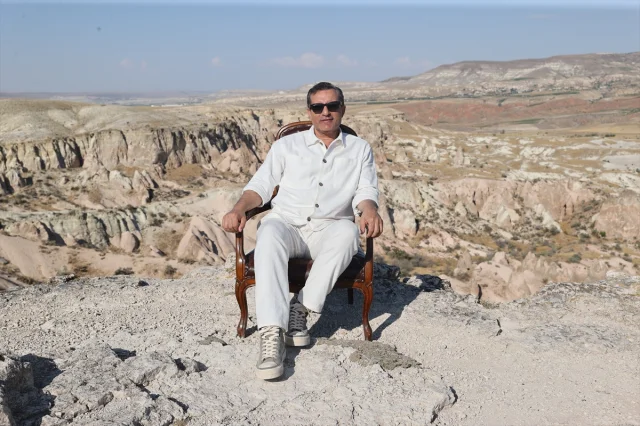 Rafet El Roman Kapadokya'da Yeni Klibi İçin Sete Çıktı