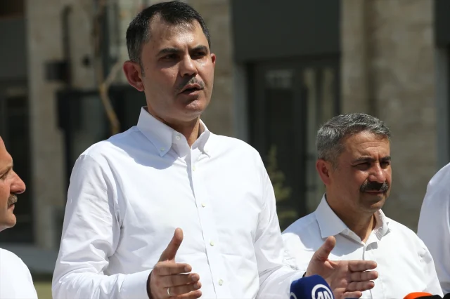 Bakan Murat Kurum Adıyaman'da Yeniden İnşa Çalışmalarını Anlattı