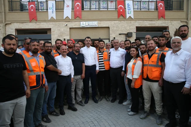Bakan Murat Kurum Adıyaman'da Yeniden İnşa Çalışmalarını Anlattı