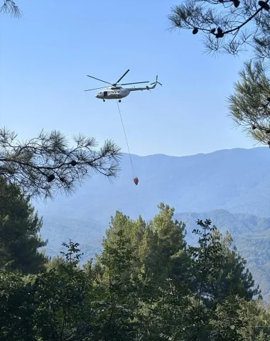 Hatay'da Orman Yangını Korkuttu ancak Ekipler Hızla Kontrol Altına Aldı