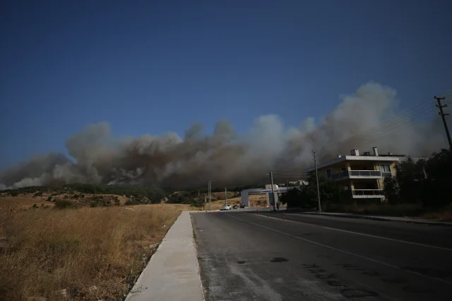 ÇOMÜ'den Çanakkale'deki Orman Yangınına Dair Açıklama