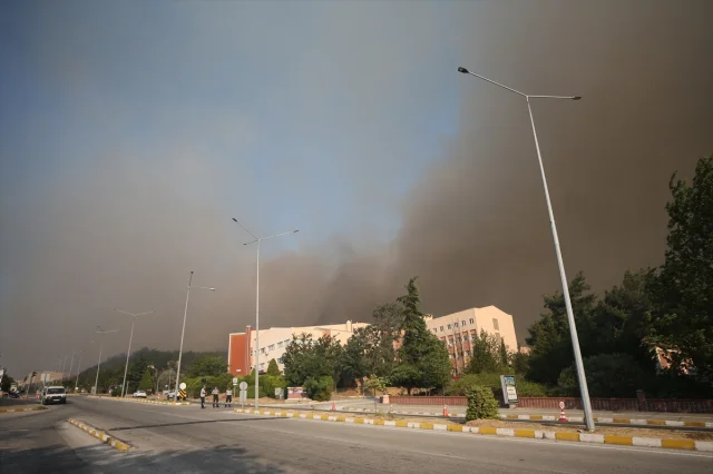 ÇOMÜ'den Çanakkale'deki Orman Yangınına Dair Açıklama