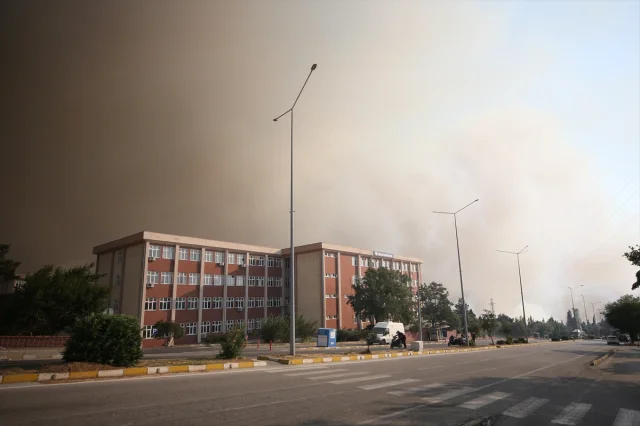 ÇOMÜ'den Çanakkale'deki Orman Yangınına Dair Açıklama
