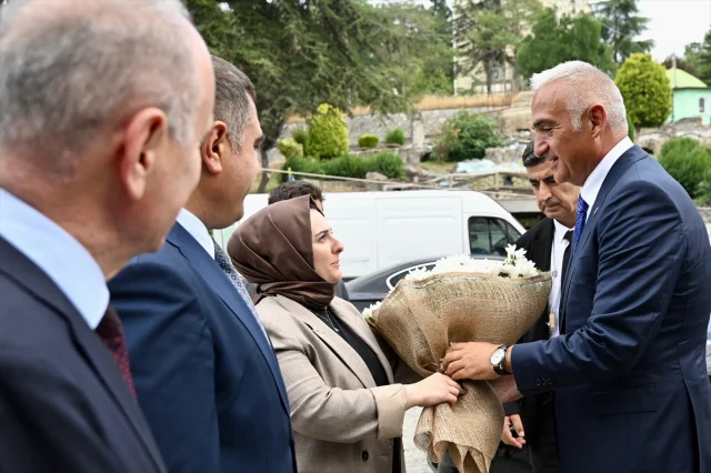 Kültür ve Turizm Bakanı Ersoy Düzce'de İncelemeler Yaptı