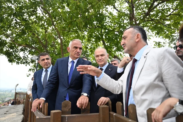 Kültür ve Turizm Bakanı Ersoy Düzce'de İncelemeler Yaptı