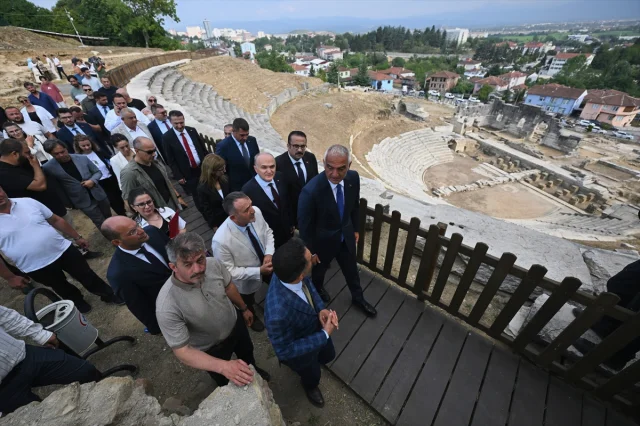 Kültür ve Turizm Bakanı Ersoy Düzce'de İncelemeler Yaptı