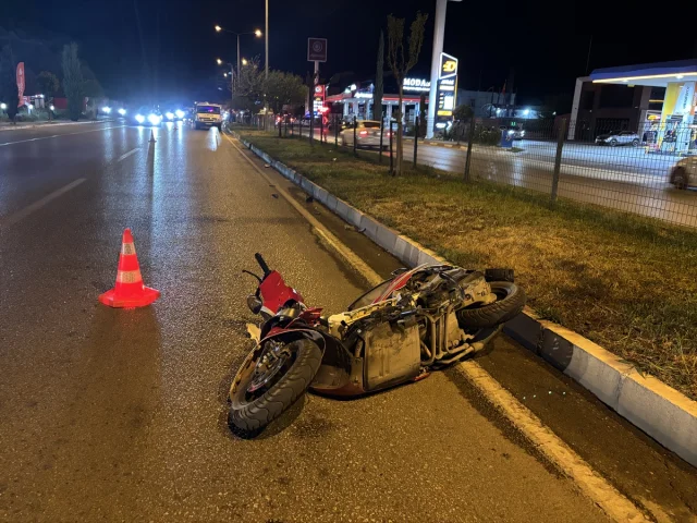 Tokat'ta Trafik Kazası: Motosiklet ile Otomobil Çarpıştı
