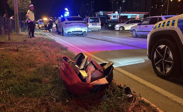 Tokat'ta Trafik Kazası: Motosiklet ile Otomobil Çarpıştı