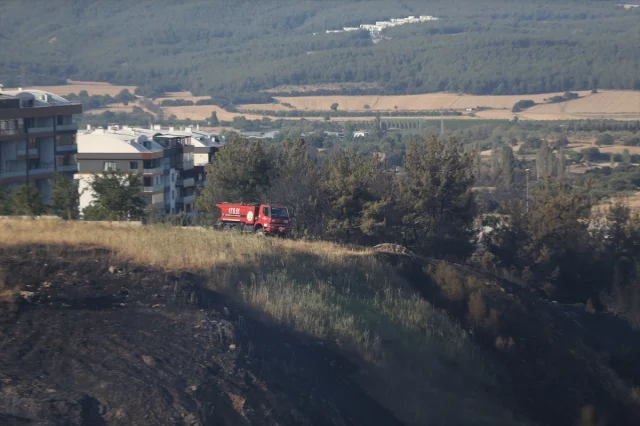 Çanakkale'deki Yangın Söndürme Çalışmaları Aralıksız Devam Ediyor