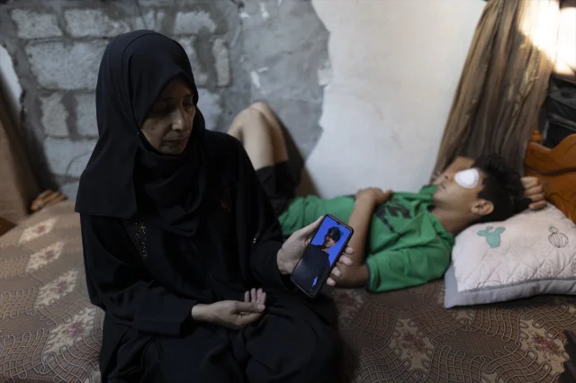Gazze'de Yaşanan İnsanlık Dramı: 15 Yaşındaki Taha'nın Kaybedilen Gözleri ve Hayalleri