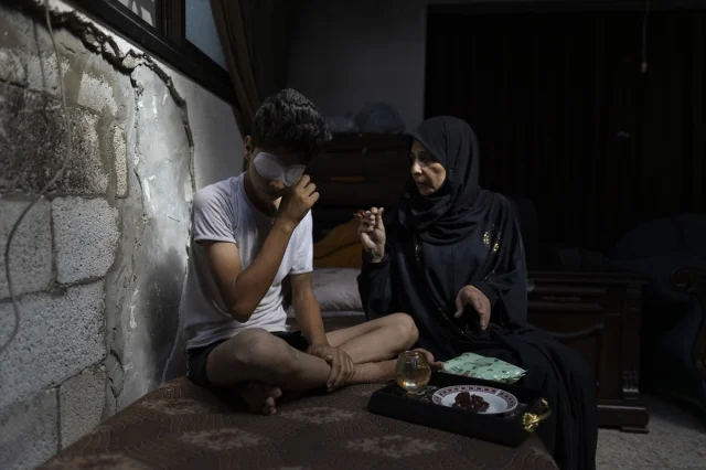 Gazze'de Yaşanan İnsanlık Dramı: 15 Yaşındaki Taha'nın Kaybedilen Gözleri ve Hayalleri