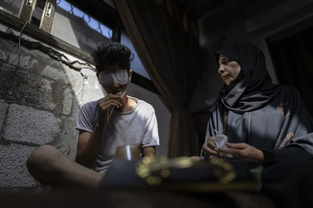 Gazze'de Yaşanan İnsanlık Dramı: 15 Yaşındaki Taha'nın Kaybedilen Gözleri ve Hayalleri