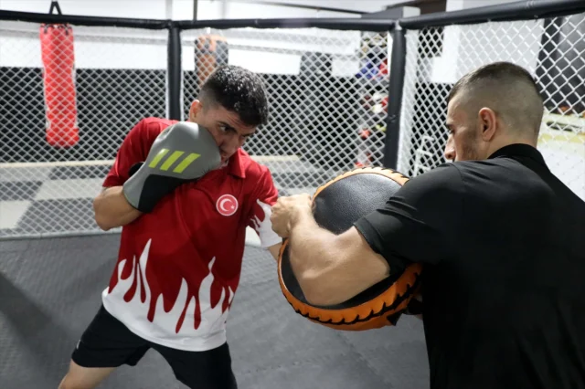 Yenilmez Boksör Yusuf Eren Yıldırım Avrupa Şampiyonasına Haz...