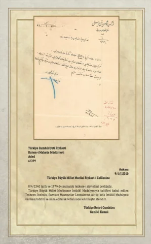 Trabzon'un 101 Yıllık Onuru: İstiklal Madalyası Nihayet Geli...