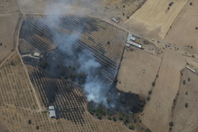 Çanakkale'deki Yangın Hızla Kontrol Altına Alındı
