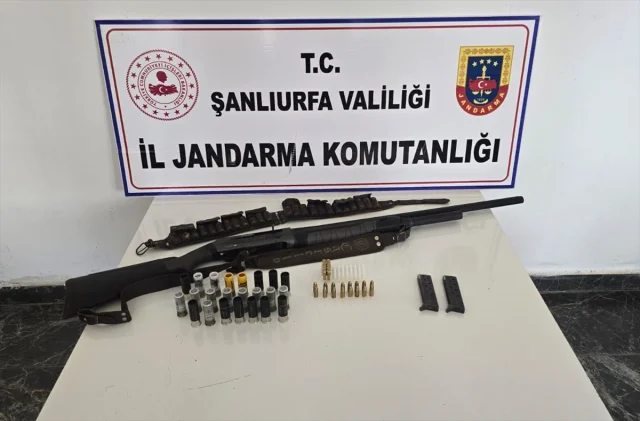 Şanlıurfa'da Kaçak Silah Operasyonu Tamamlandı