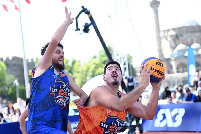 Kayseri'de Heyecan Başladı FIBA 3x3 Lite Quest Turnuvası Nefes Kesti