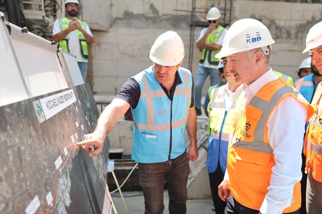 Kocaeli'nin Dev Ulaşım Projesi Körfezray İlerlemesini Sürdürüyor