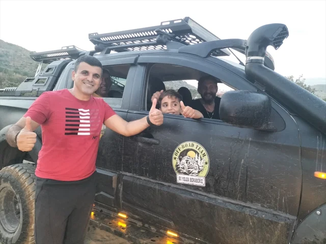 Manavgat'ta Özel Öğrenciler Offroad Turunda Doğayla Buluştu