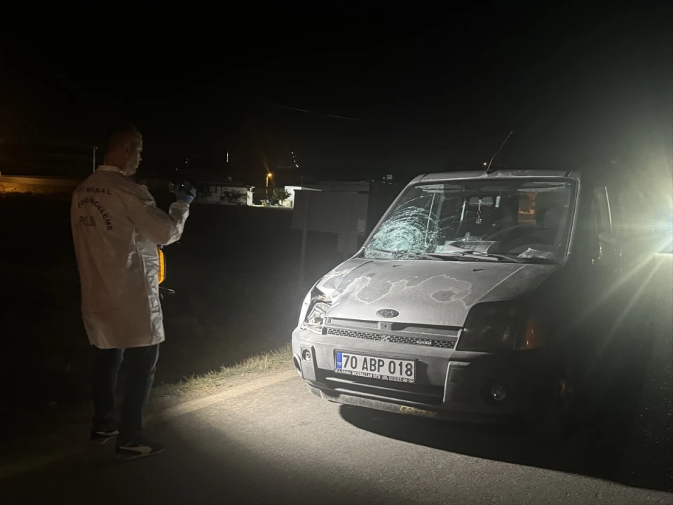 Karaman'da Feci Kaza: Ticari Araç Yaya Çarptı, Can Kaybı Yaşandı