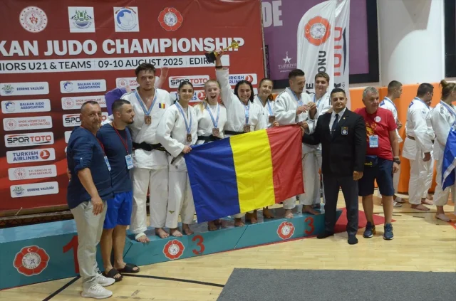 Edirne Judo Arenasında Heyecan Doruktaydı 21 Yaş Altı Balkan Şampiyonası'nda Türkiye Zirveye Yakın