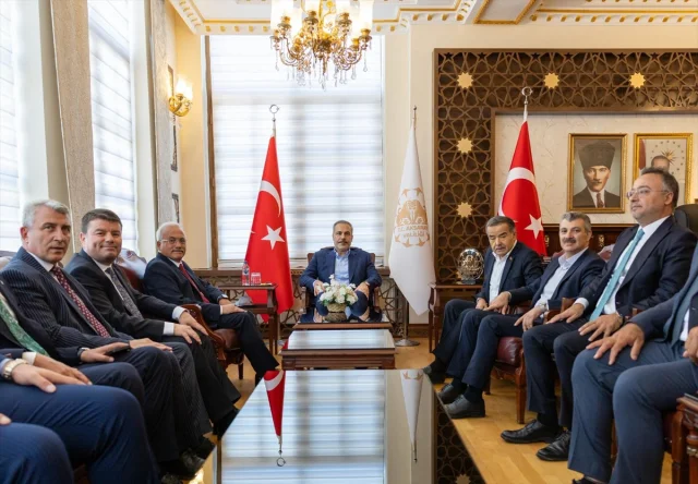 Dışişleri Bakanı Hakan Fidan Aksaray'da Temaslarda Bulundu