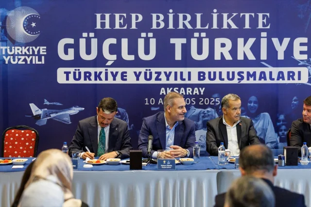 Dışişleri Bakanı Hakan Fidan Aksaray'da Temaslarda Bulundu