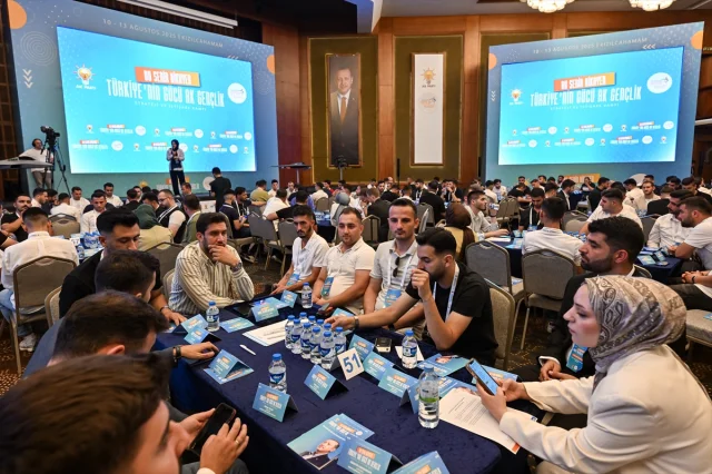 AK Parti Gençlik Kolları Strateji Toplantısında Gençlerin Türkiye Hayali Ele Alındı