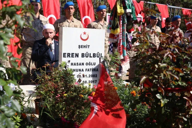 Eren Bülbül'ün Şehadetinin 8. Yılında Duygusal Anma