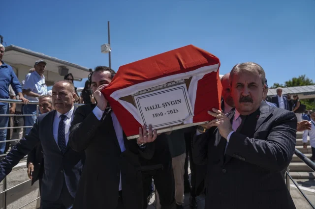 Eski Sağlık Bakanı Halil Şıvgın'a Ankara'da Veda