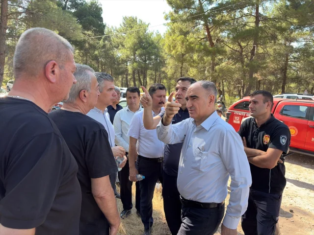 Manisa'da Orman Yangınları Mücadelesi: Şehzadeler ve Alaşehir Alarmda