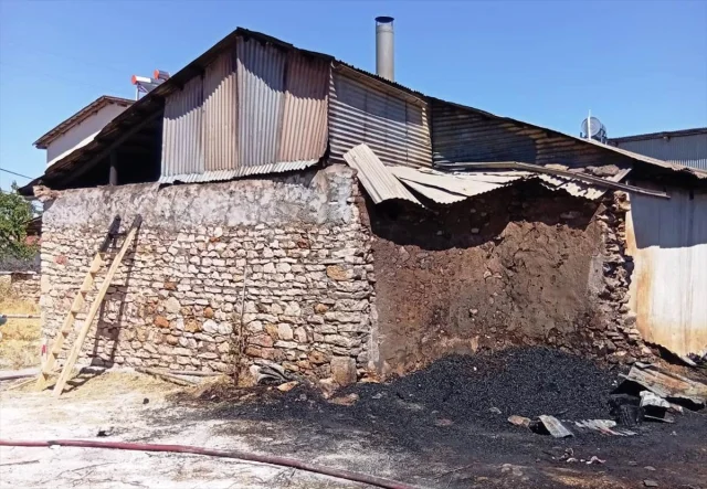 Elazığ'da Tarihi Kervansaray Yangın Tehlikesiyle Yüzleşti