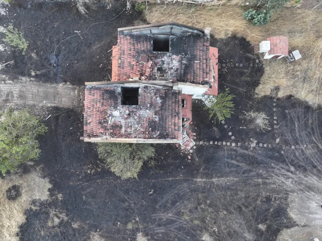 Edirne'deki Orman Yangını Kazanılan Mücadeleyle Kontrol Altı...