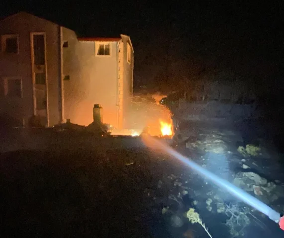 İzmir'in Dikili Kıyılarında Yangın Alarmı: Makilik Alanlar Tehdit Altında