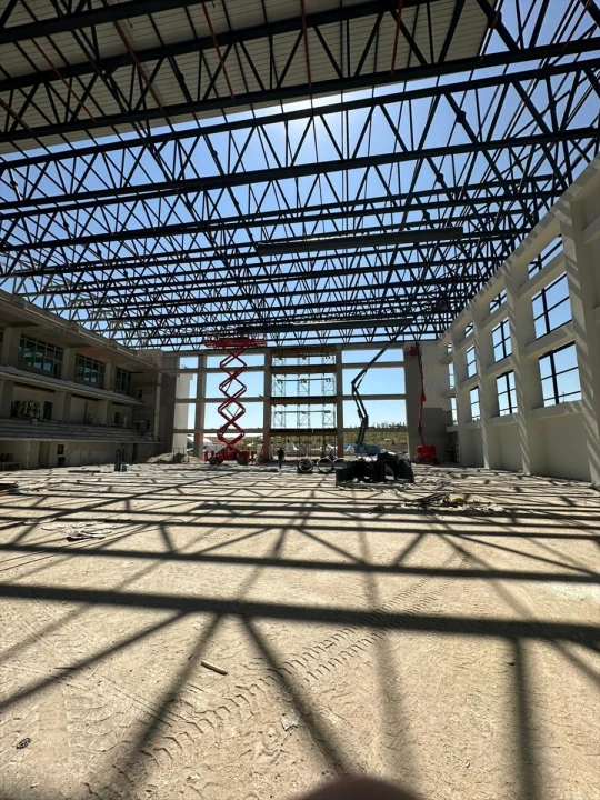 Ankara'nın Yeni Cimnastik Kompleksi Açılışa Hazırlanıyor