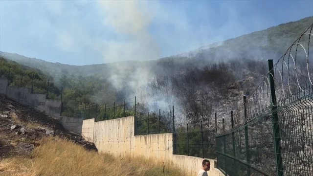 Bursa'nın Orhangazi İlçesinde Çıkan Yangın Kontrol Altına Alındı